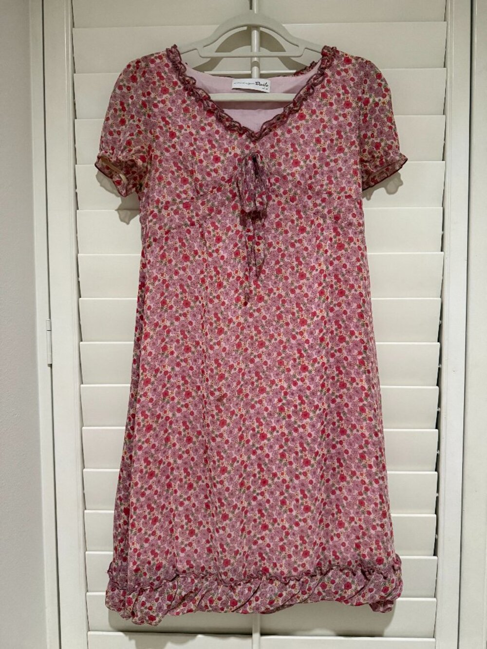 Babydoll Floral Dress Vintage